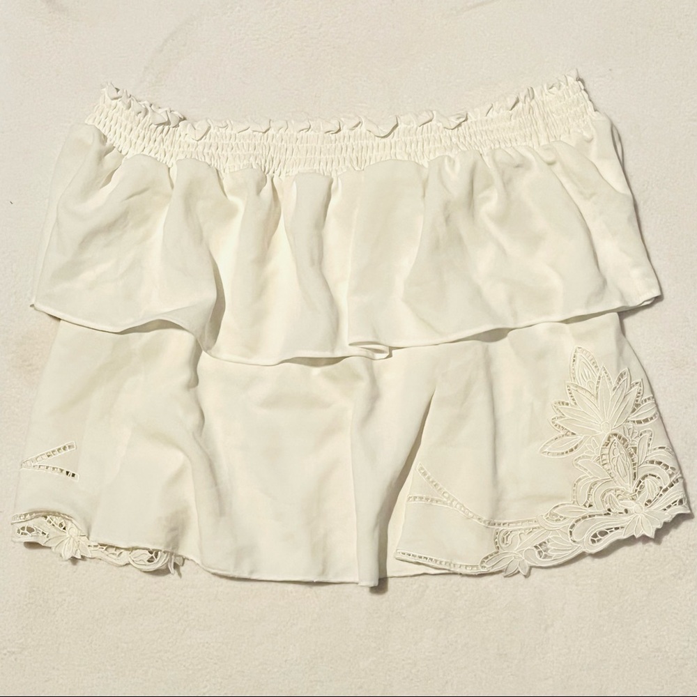 Lovers + Friends Medium White Angie Top - Picture 2 of 8